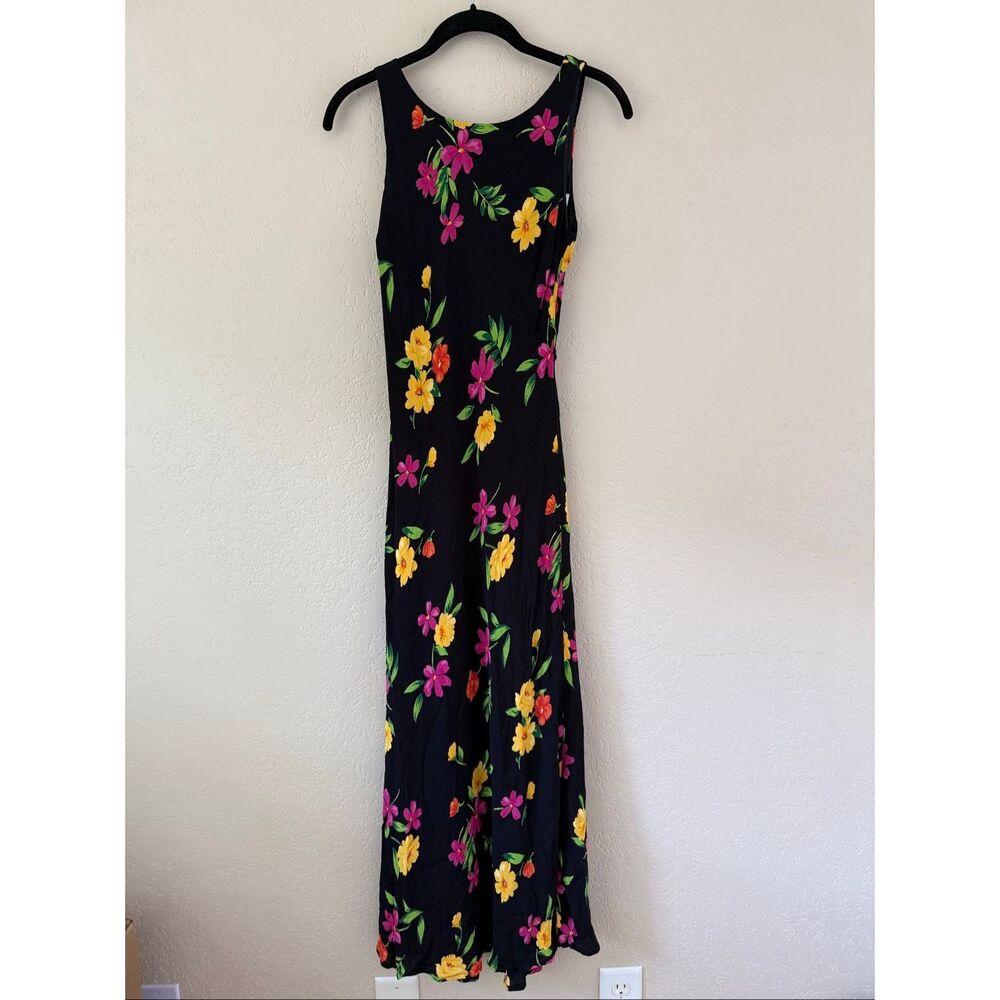 Vintage Casual Corner Midi Dress